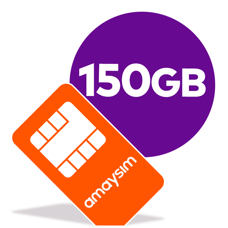 Image of amaysim 150GB Prepaid Data Plan