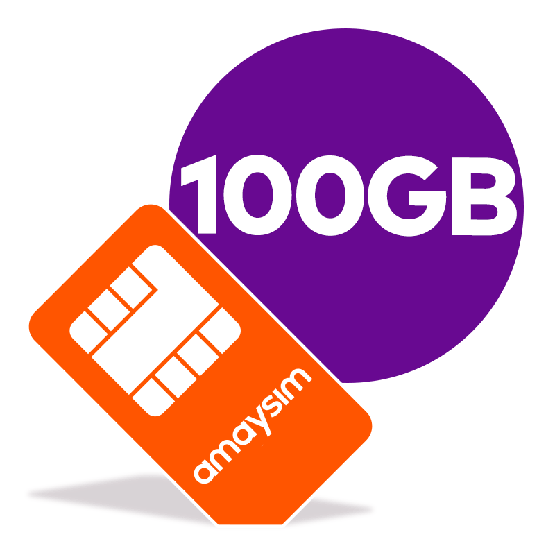 Image of amaysim 100GB Prepaid Data Plan